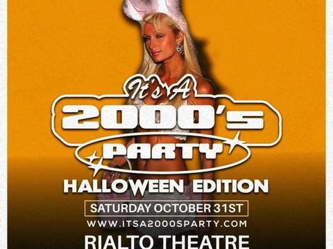 It's A 2000's (Halloween) Party - Tucson — Rialto Theatre Tucson · Sat Oct 31