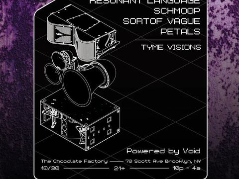 DETOX UNIT HALLOWEEN @ The Chocolate Factory ft.: Detox Unit, Resonant Language, Schmoop + more — Fine and Raw · Fri Oct