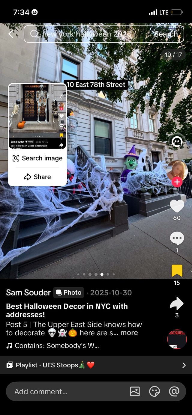 118 E 76th St Stoop Display
