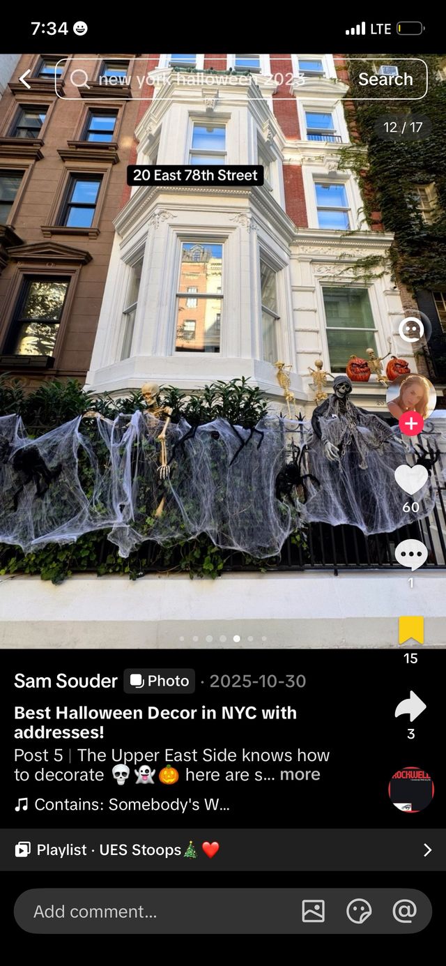 20 E 78th St Stoop Display