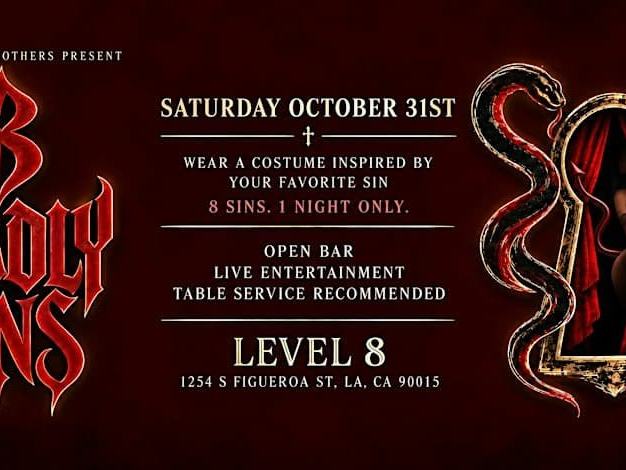 8 Deadly Sins Halloween — Level 8 · Sat Oct 31