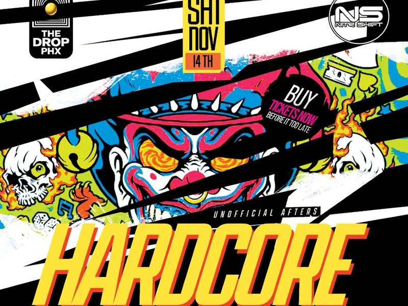 Nite Shift presents Hardcore — The Drop PHX · Sat Nov 14
