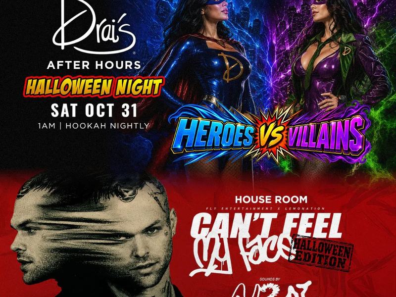 Two Rooms Two Vibes — Drai's After Hours · Sat Oct 31