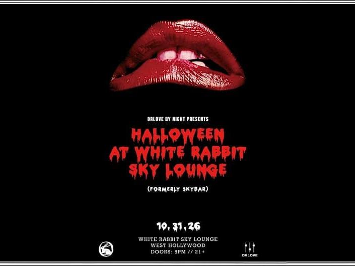 Halloween — White Rabbit Sky Lounge · Sat Oct 31