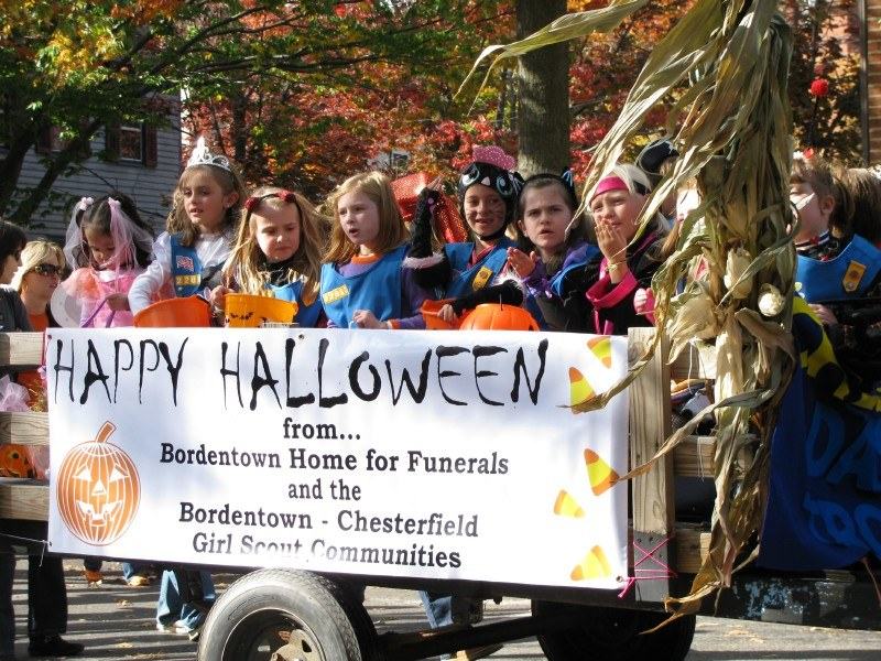 Bordentown Halloween Parade (50th Annual) — Sunday, October 25, 2026, 2:00 PM (rain date Nov 1)