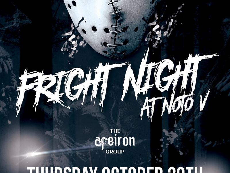 Fright Night — NOTO Philadelphia · Thu Oct 29 · 9pm