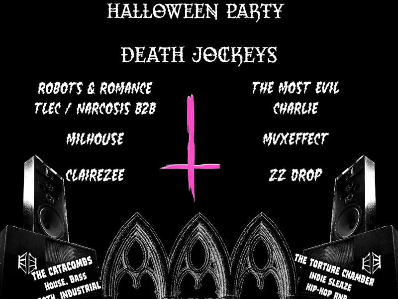 El Gotica: The Most Evil Charlie, ZZ Drop, TLEC b2b Narcosis, Milhouse, The Torture Chamber + more — Boo Cat Club · Sat