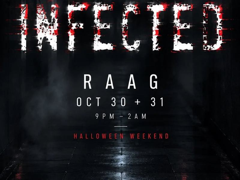 INFECTED — Raag on 50th · Sat Oct 31