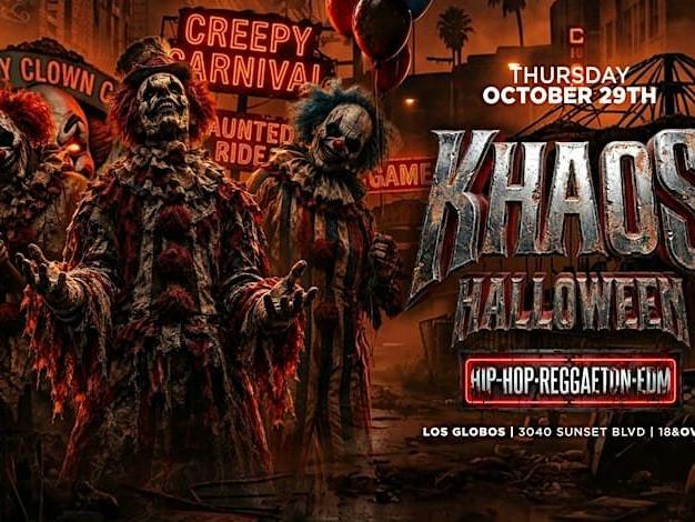 Khaos Halloween — Los Globos · Thu Oct 29
