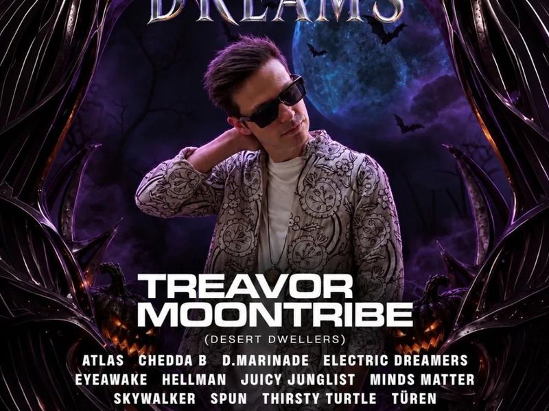 Halloween Dreams @ Coastal Creative: Treavor Moontribe (of Desert Dwellers) — Coastal Creative · Sat Oct 31