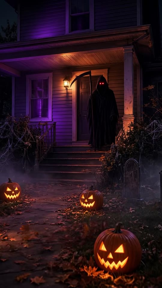 He put in 40 hours of decorating — HauntMap on TikTok